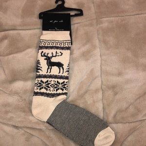 Out from under socks